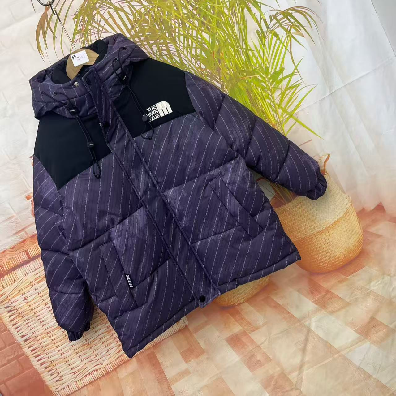 山北面（XA828)冬季中大童加棉加厚休闲潮流保暖棉服