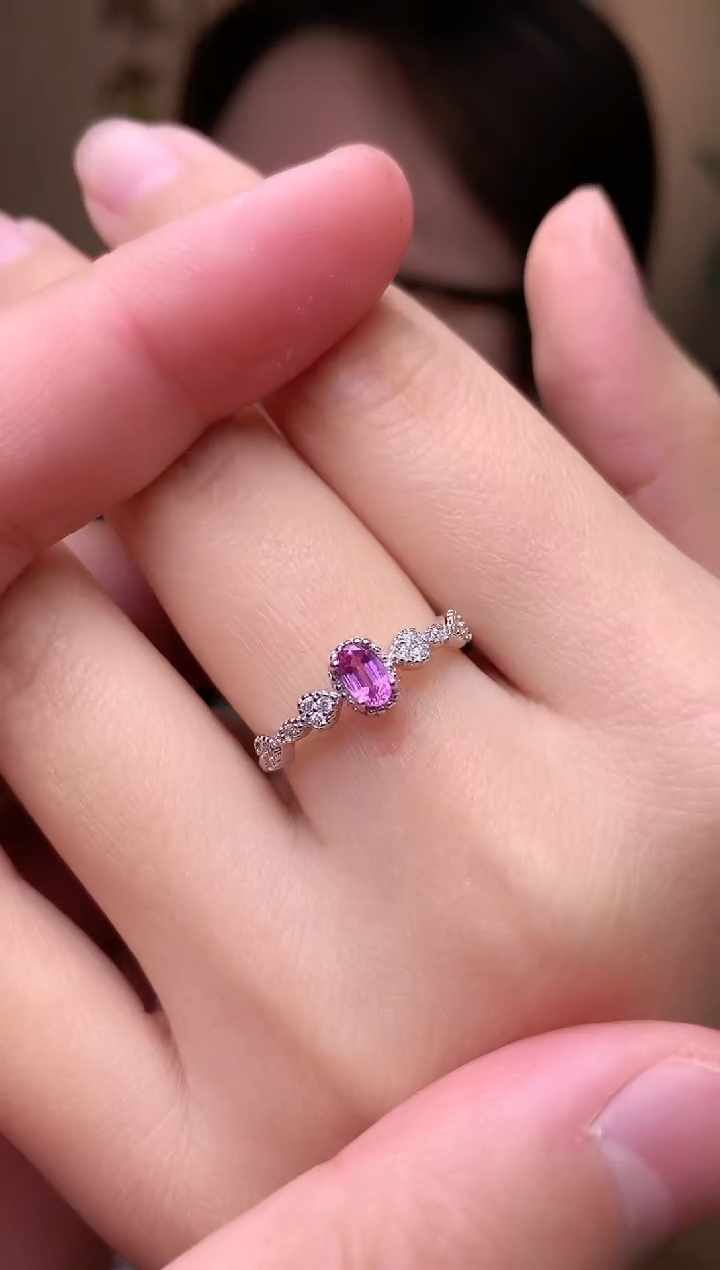 【闪购商品】蓝宝石耳饰银S925镶嵌耳饰