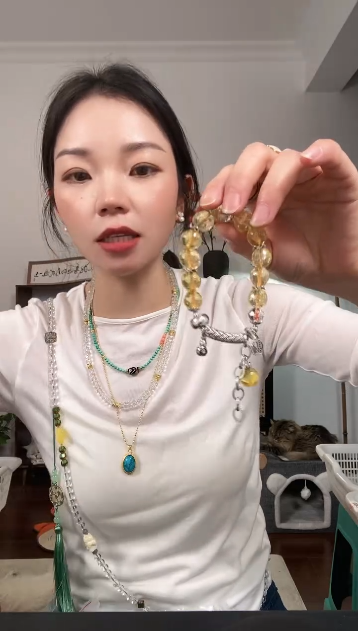 【闪购商品】琥珀颈饰未镶嵌A806AAAAA