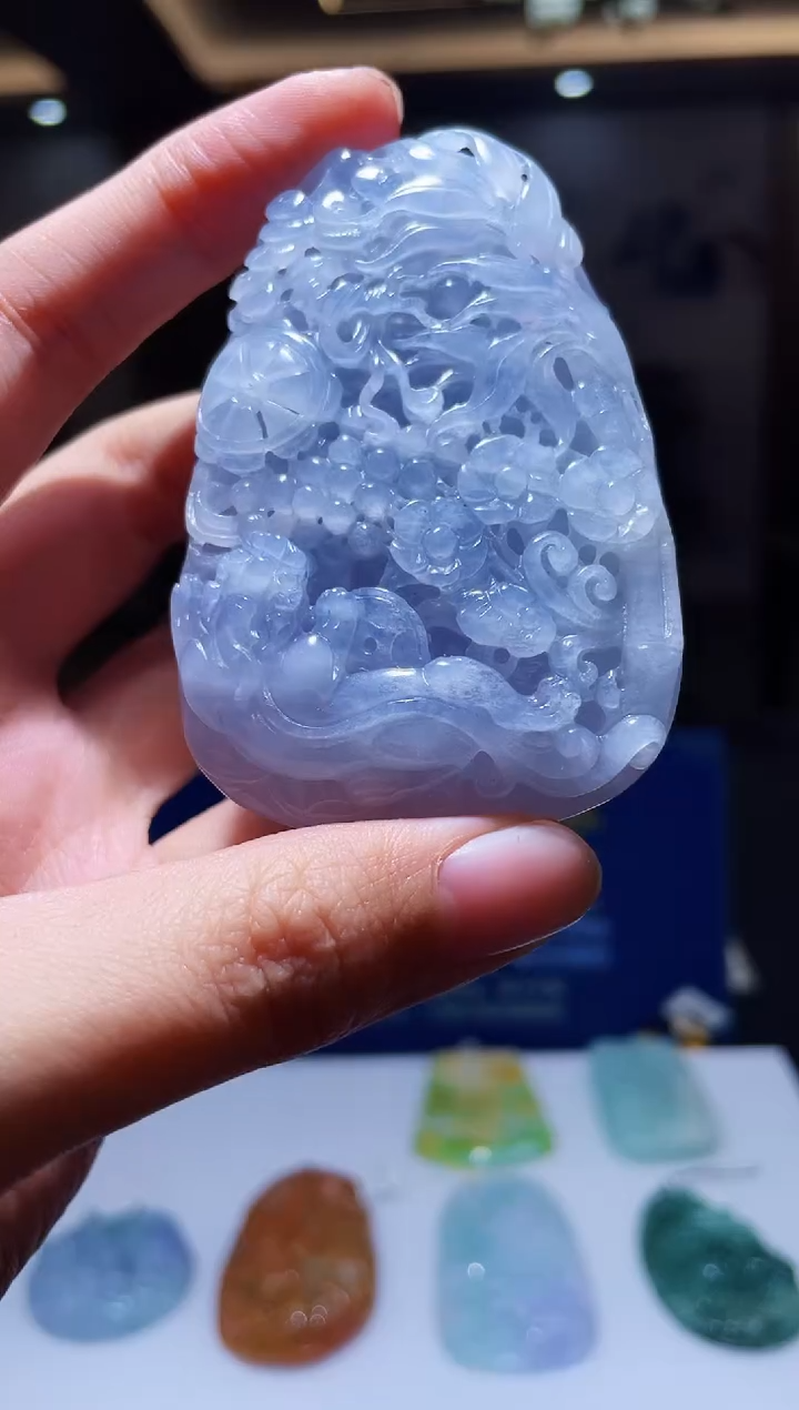 【闪购商品】翡翠颈饰未镶嵌M-@@PDZA0225101