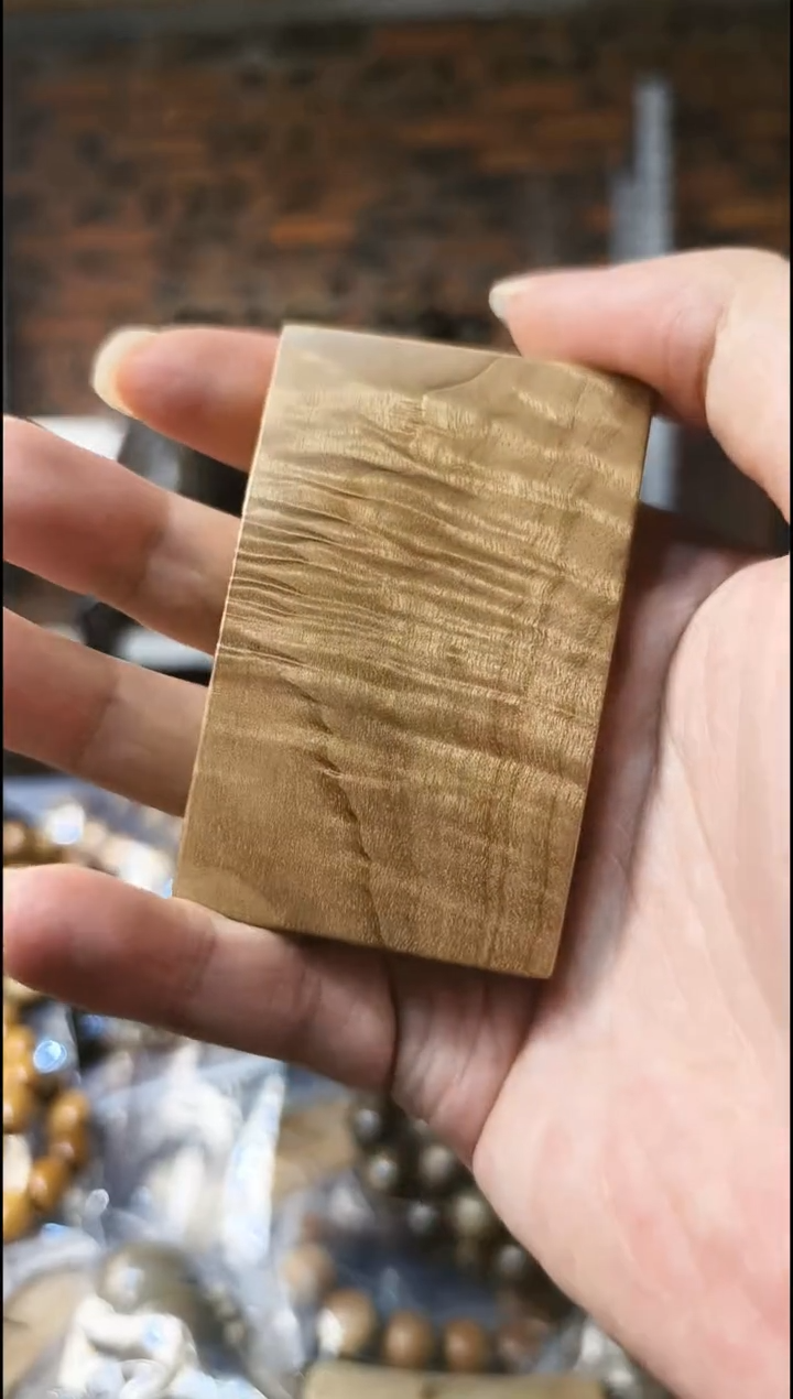 【闪购商品】楠木（金丝楠）把件无事牌