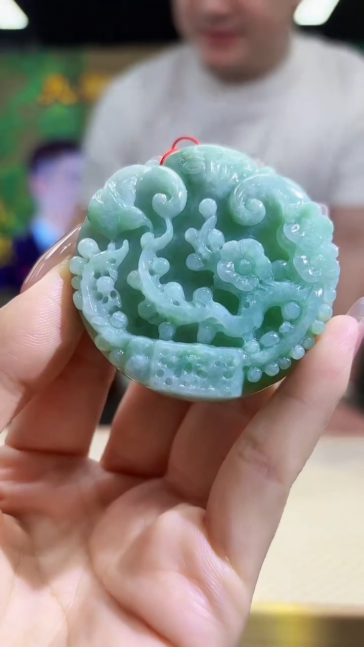 定制翡翠未镶嵌0526/Y/发其一件/仿古