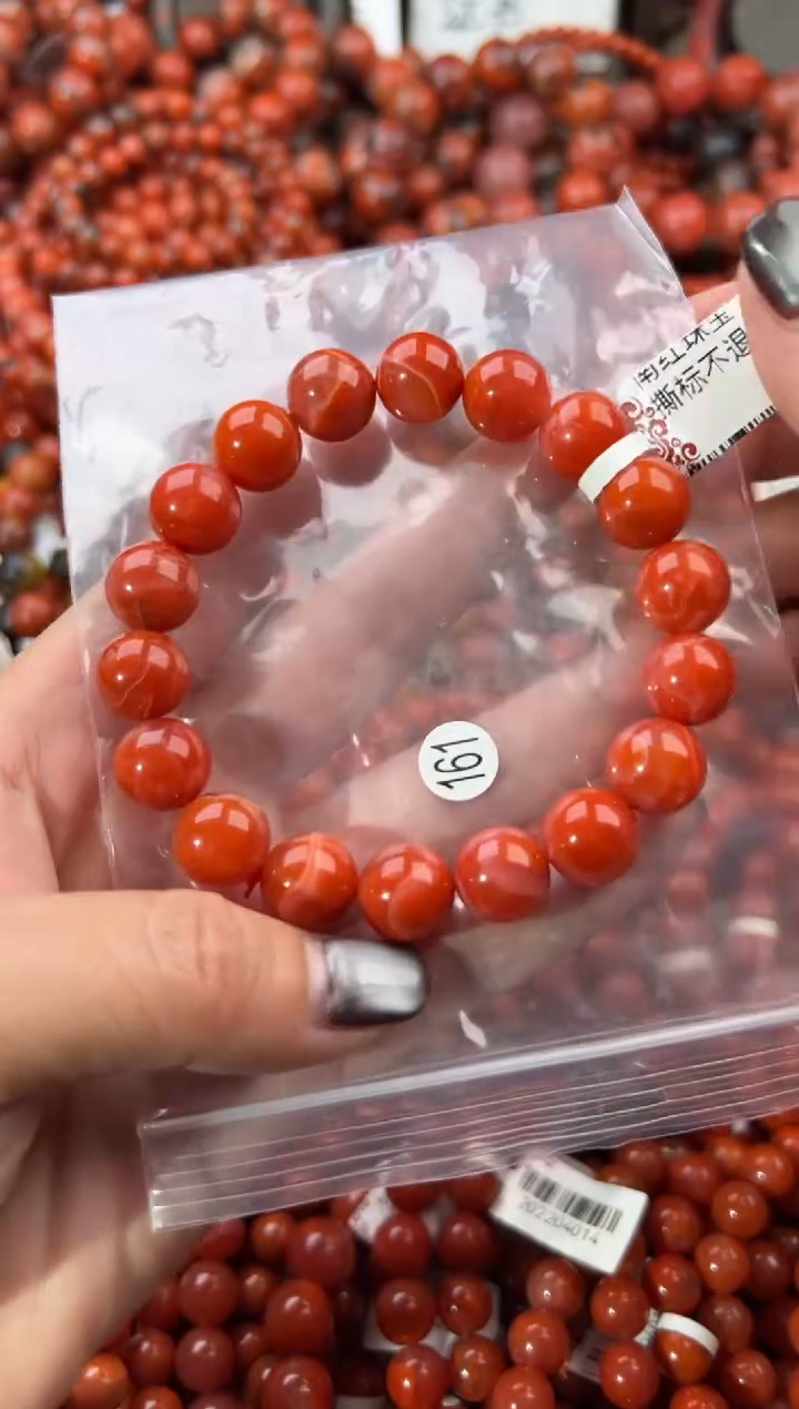 未镶嵌手串南红玛瑙12