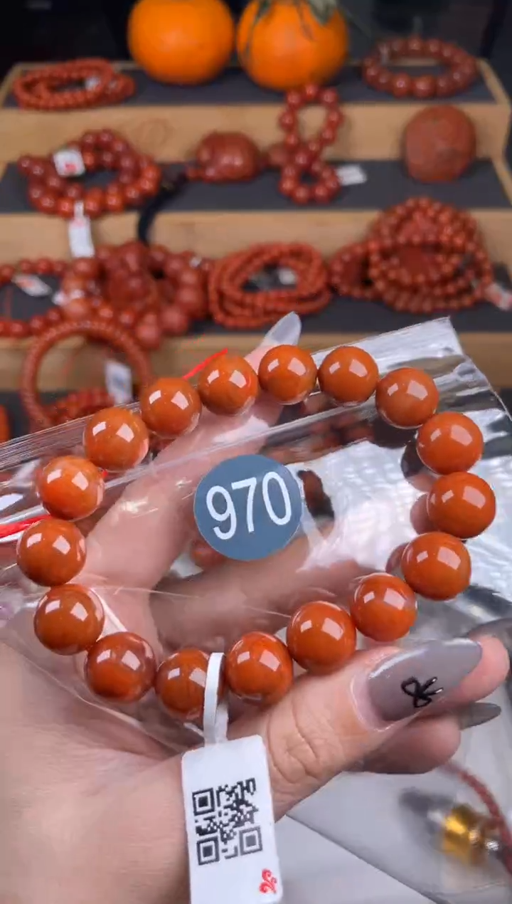 【闪购商品】南红玛瑙珠宝奇石未镶嵌970-12+