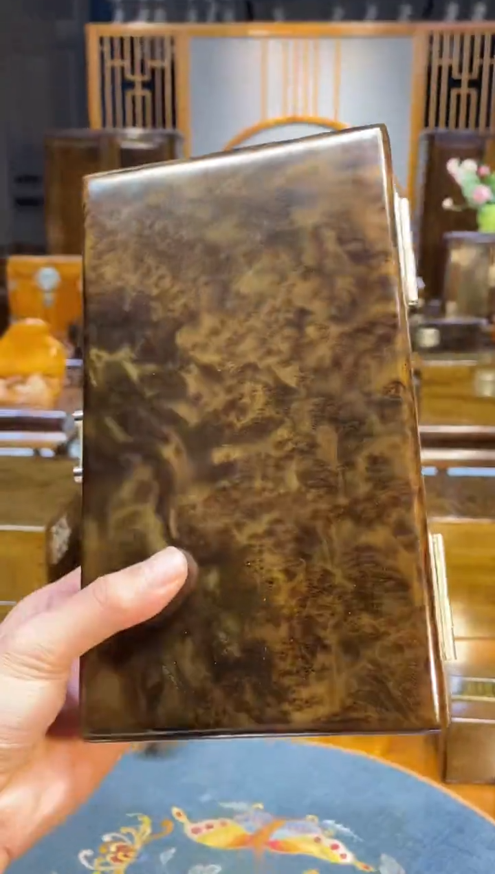 乌木类成套家具乌木首饰盒 s7