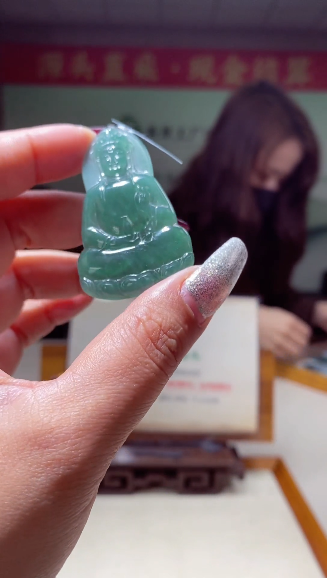 【闪购商品】翡翠颈饰未镶嵌翡翠215011