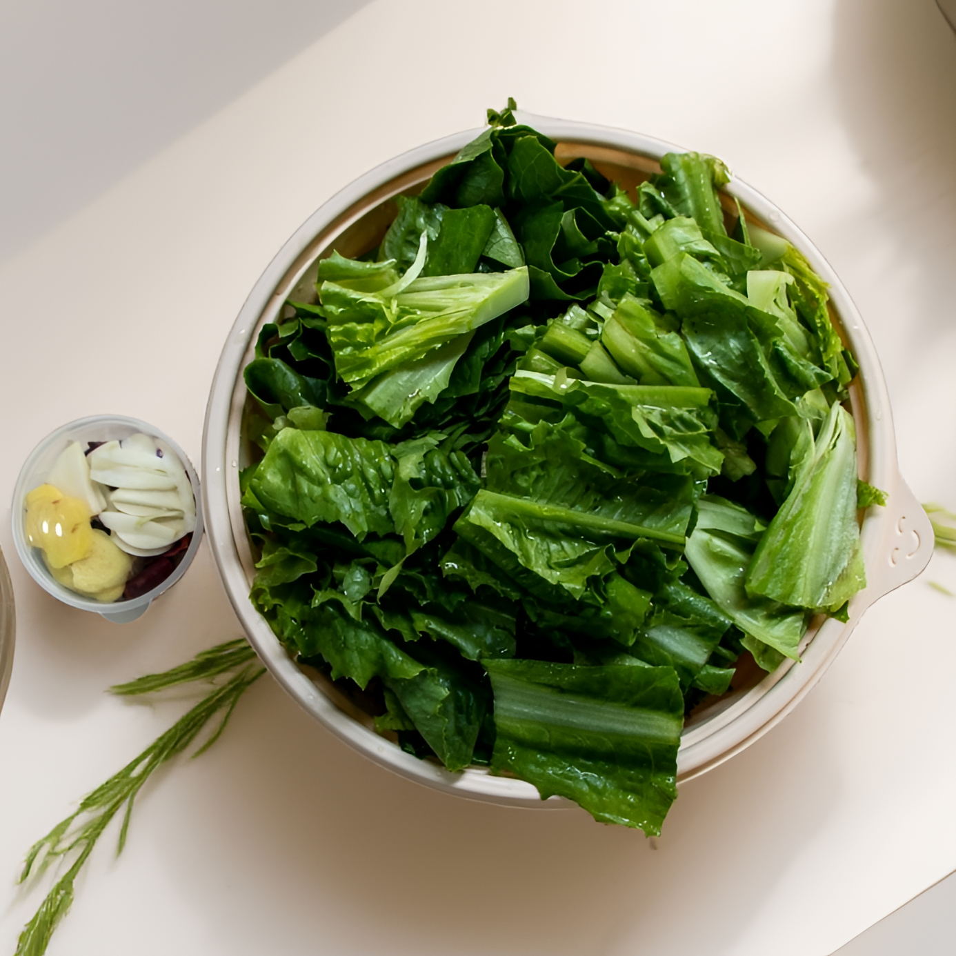 18秒炝炒油麦菜（解腻爽口，脆，绿、香，500g）油麦菜