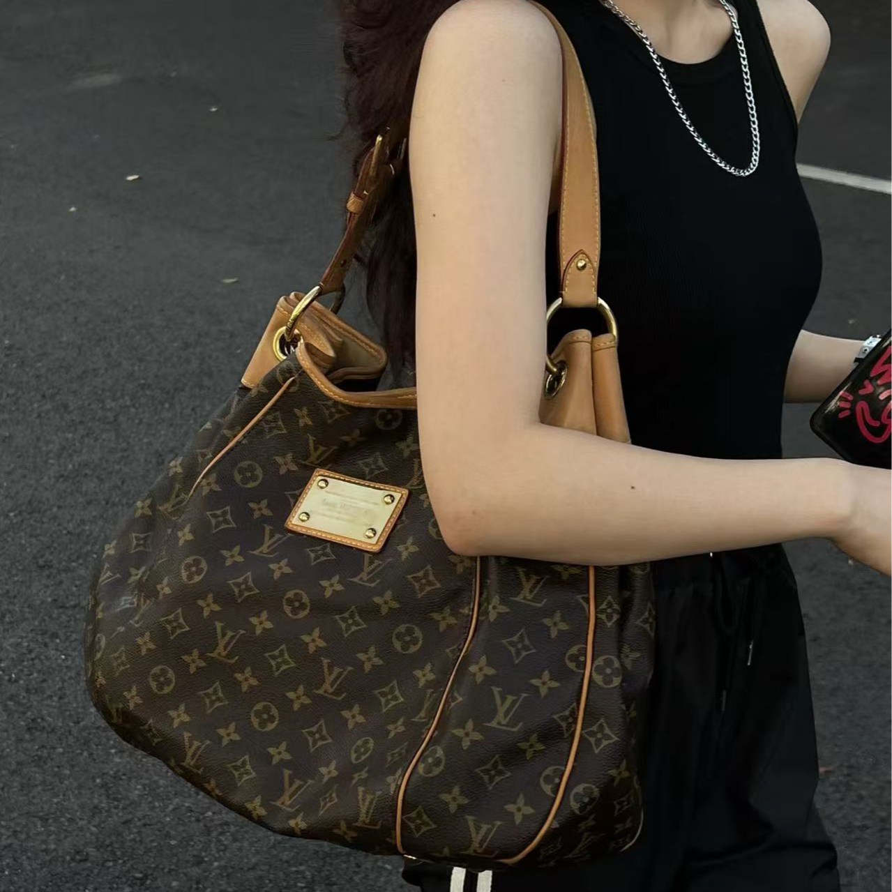 95新 LouisVuitton/路易威登 18316401 LV金牌南瓜托特小号  