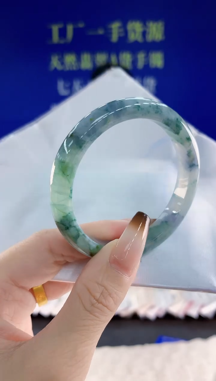 未镶嵌手镯翡翠42天然翡翠A货