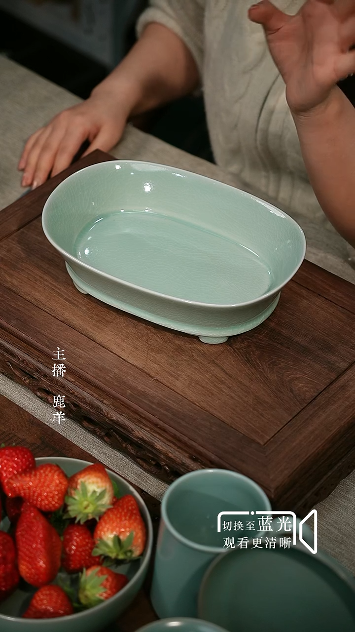 四**?王占稳水仙盆微瑕*羊