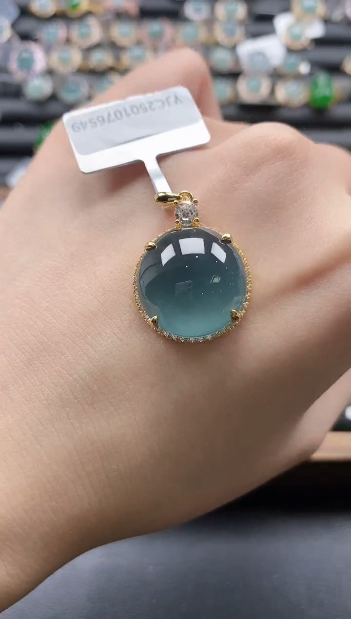 【闪购商品】翡翠戒指银S925镶嵌51511