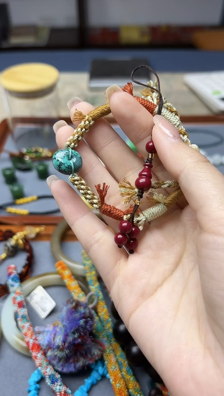 天然辰砂闲*朱砂挂件SX