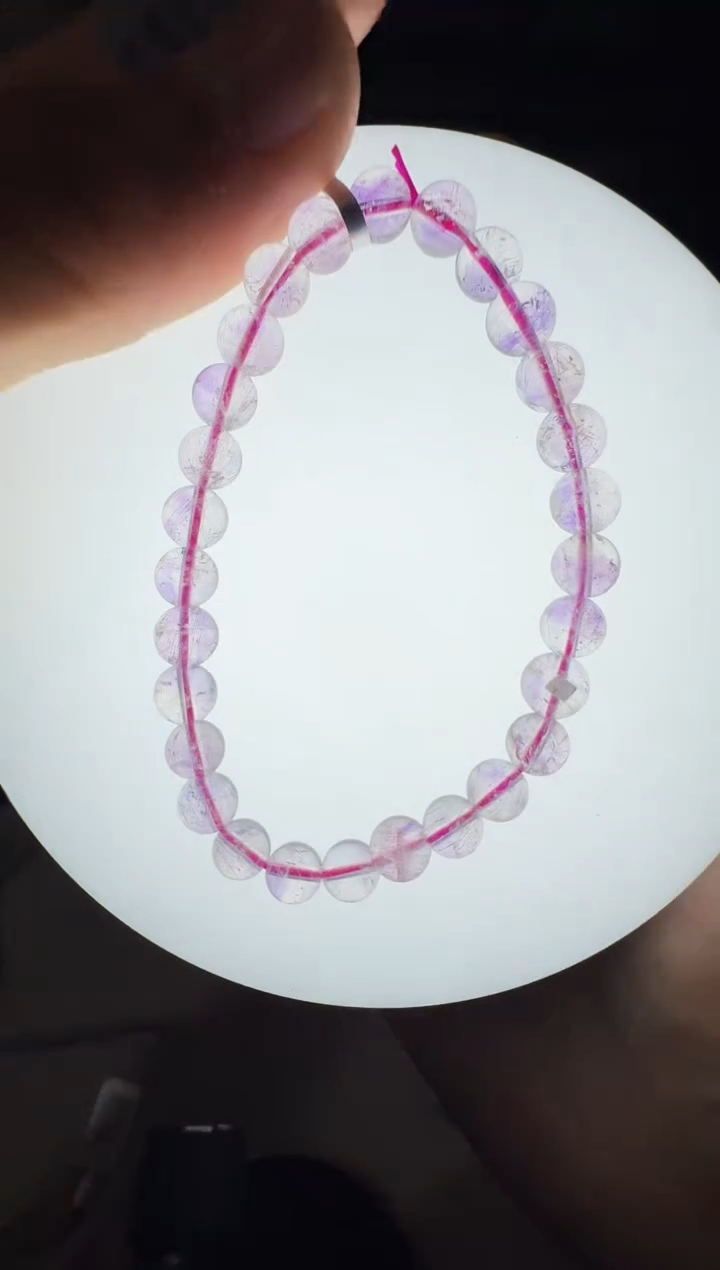 未镶嵌手链水晶晶1092 约7mm