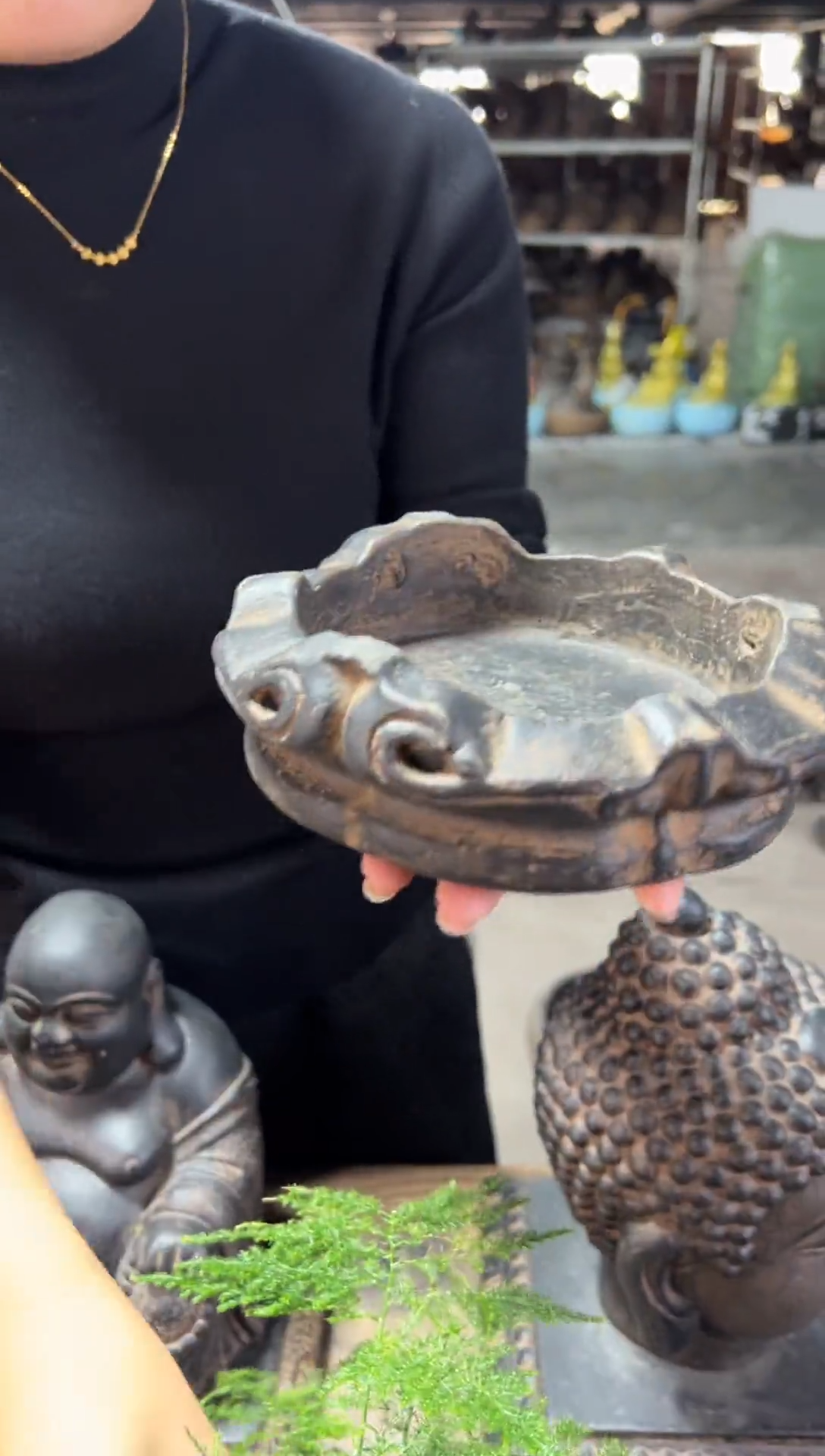 陶土【火山泥】金箍坛底座