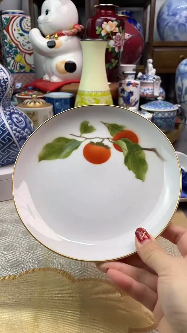 【闪购商品】盘深川制柿子盘一一