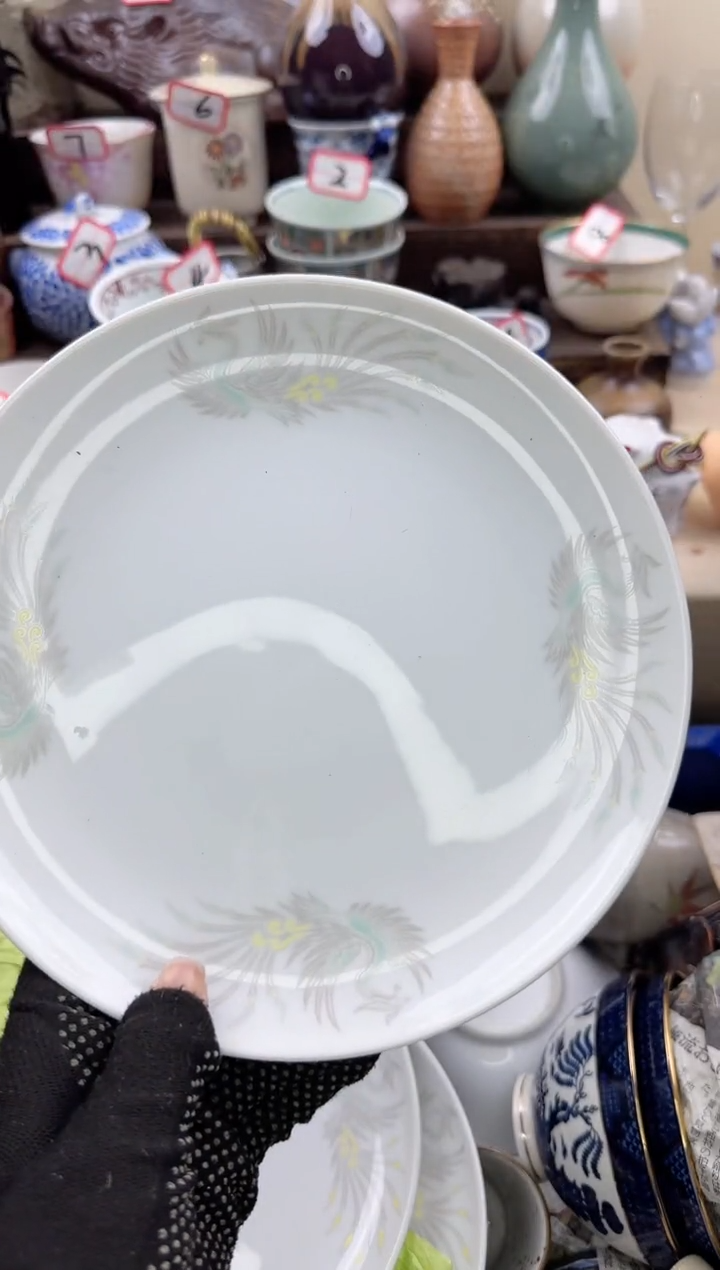 【闪购商品】瓷片20厘米中古陶瓷满18米包邮一单一付