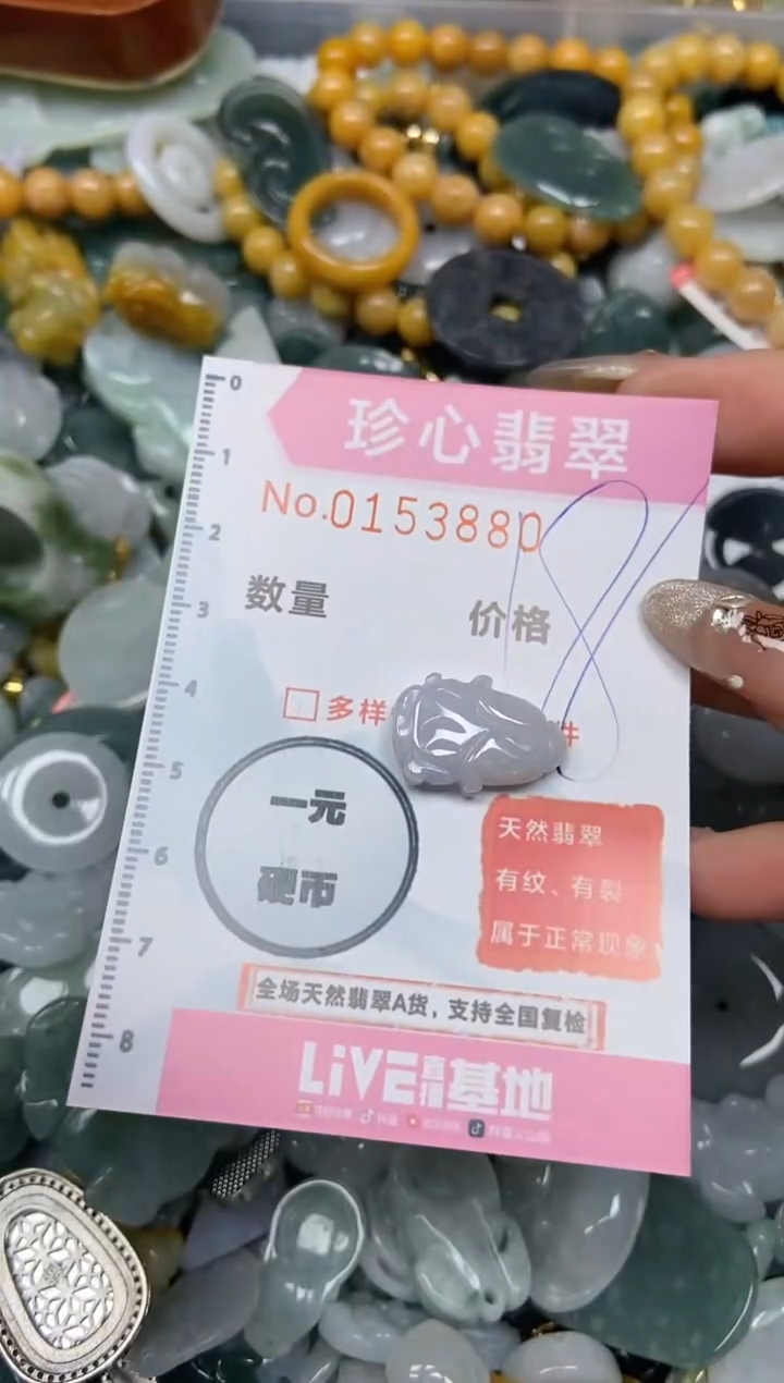 【闪购商品】翡翠颈饰未镶嵌闪购0153880