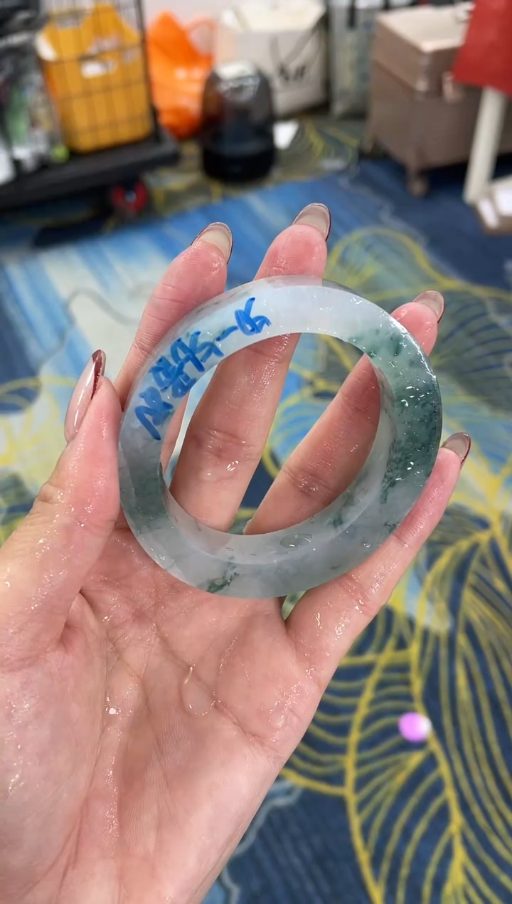 【闪购商品】定制翡翠手镯未镶嵌高货定制手镯1/DZS分单