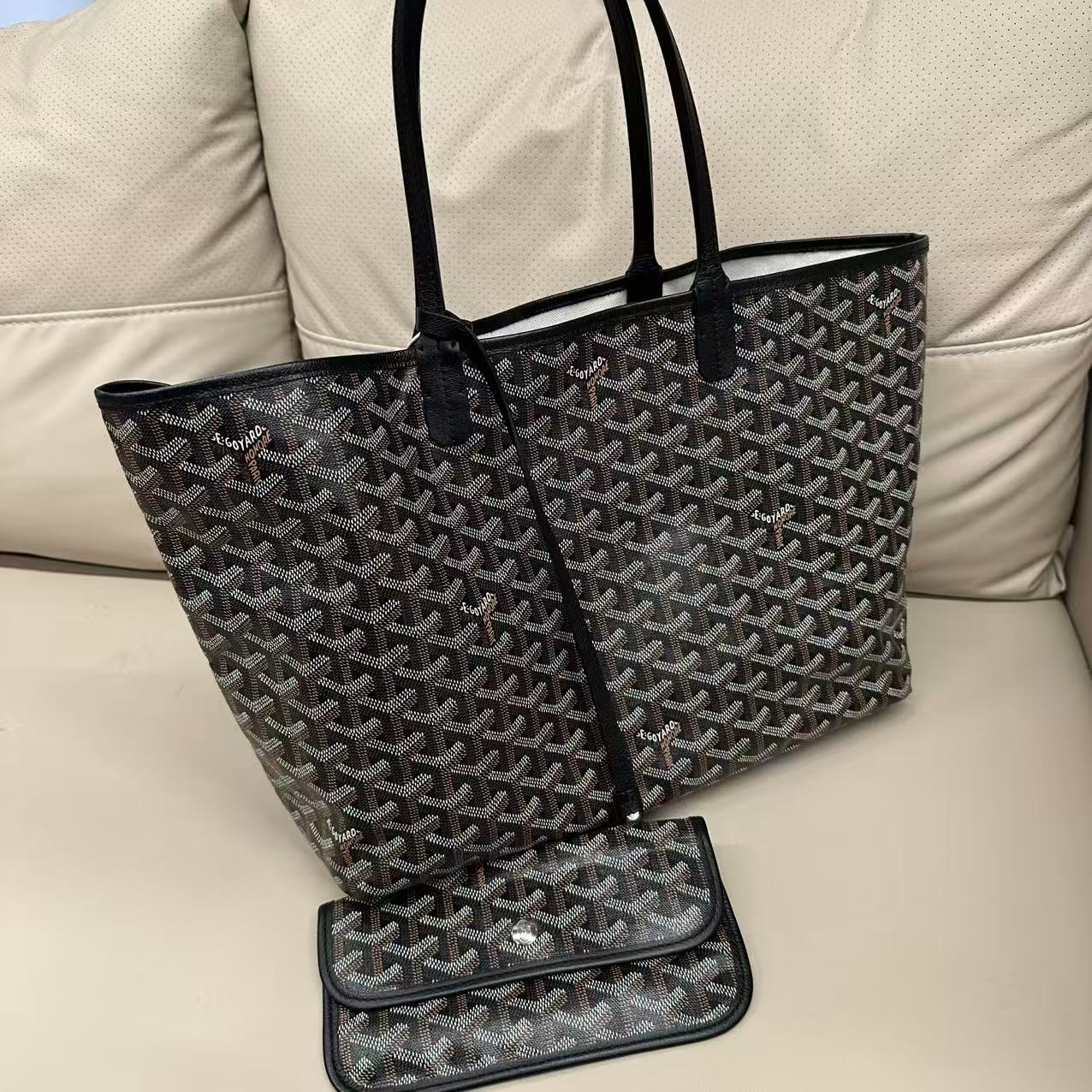 95新 Goyard D005/戈雅 单肩包