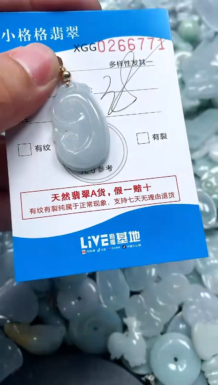 翡翠未镶嵌颈饰闪购商品0266771