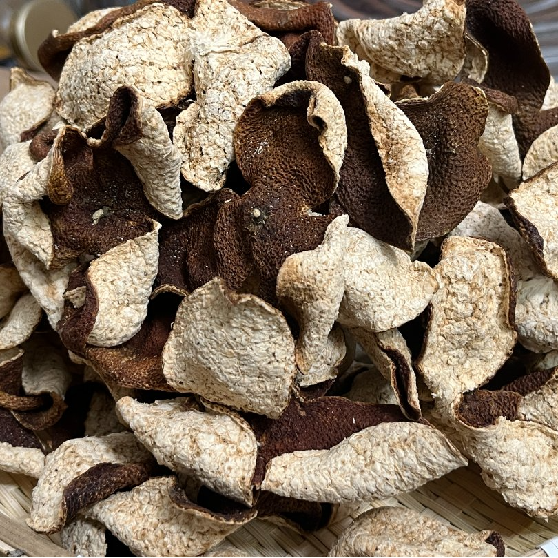 新会陈皮2018年梅江冬后大红皮一线核心产区纯干仓生晒糯香甜香