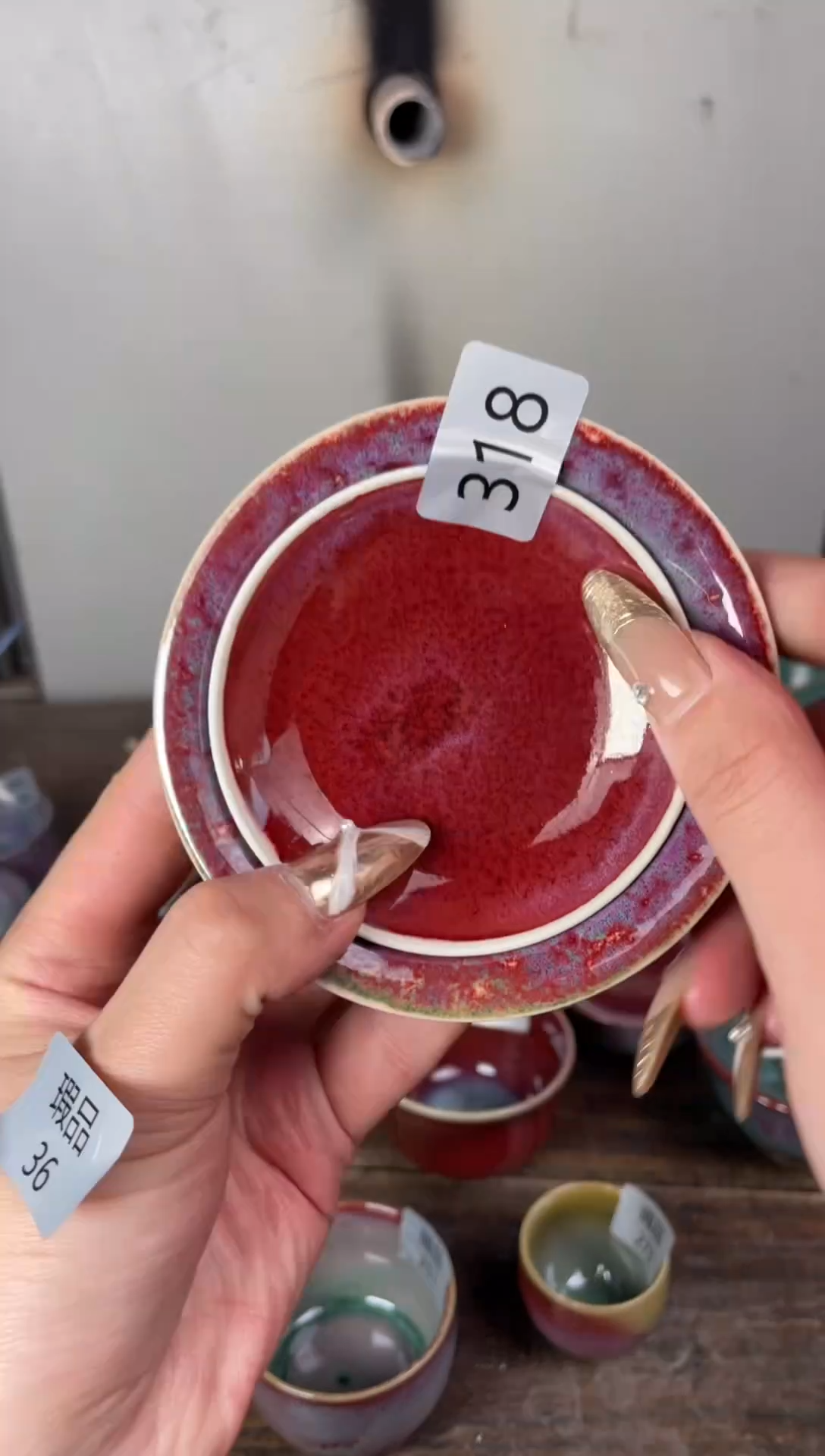 【闪购商品】摆件钧瓷手工茶器窑变