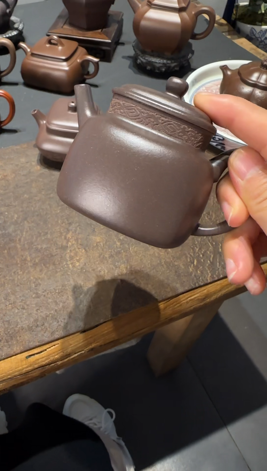 【闪购商品】紫砂茶壶四方言心