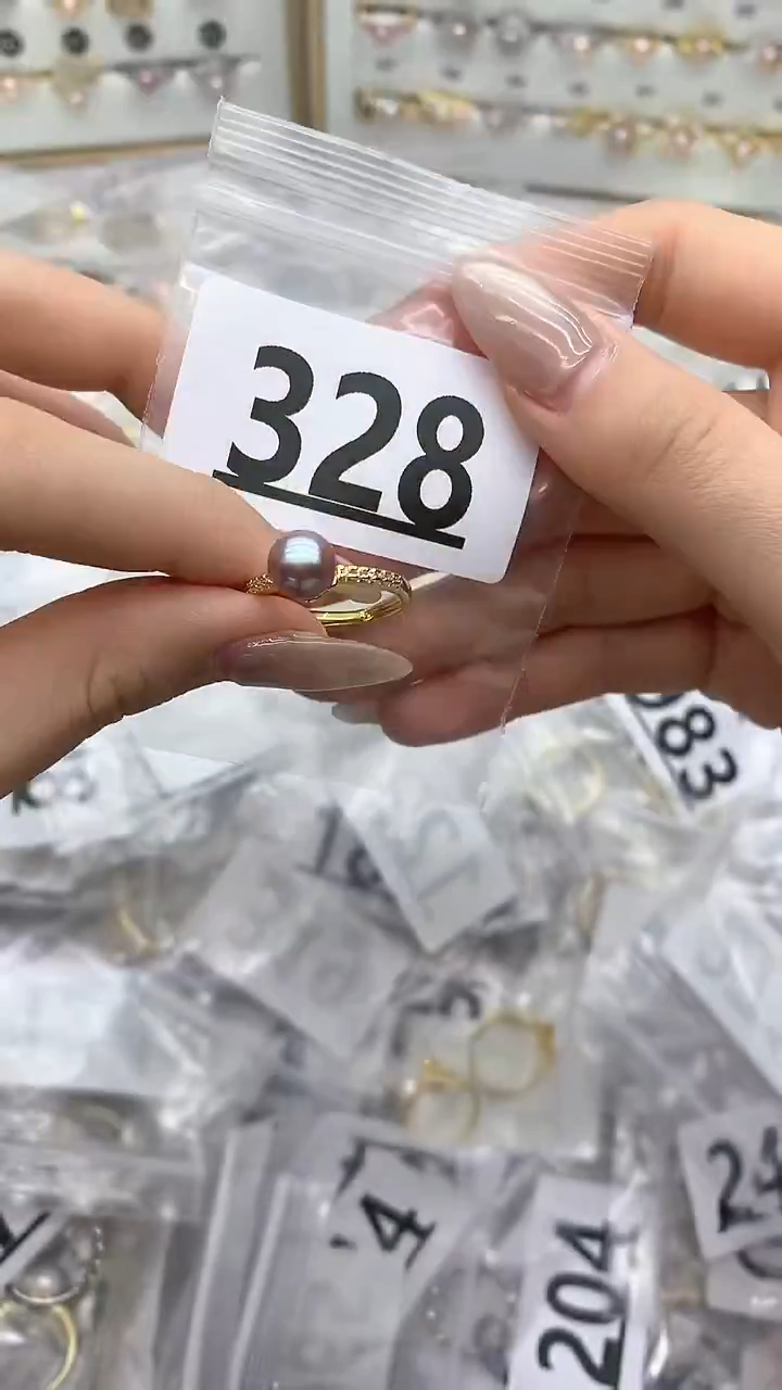 合金珠宝奇石淡水珍珠328