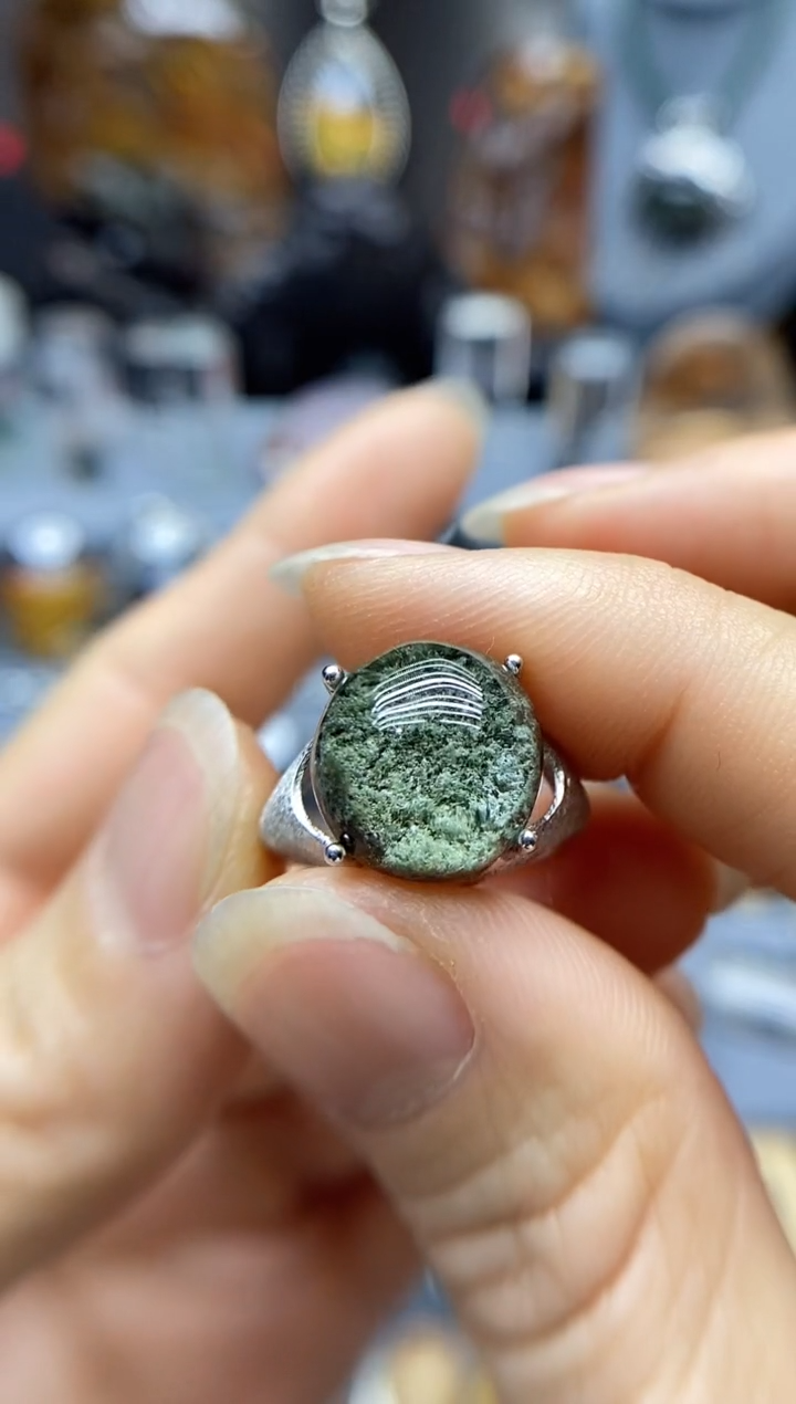 【闪购商品】水晶戒指银S925镶嵌水晶水晶