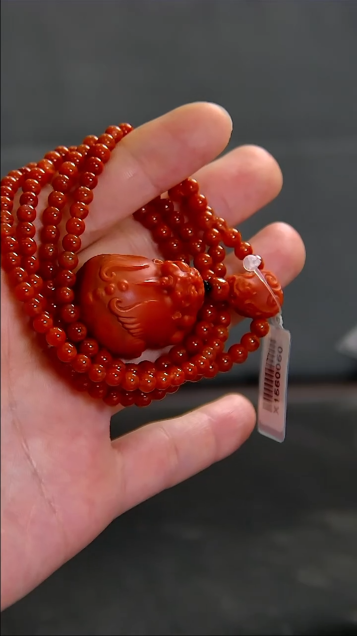 【闪购商品】南红玛瑙项链未镶嵌012DY00213产品一个