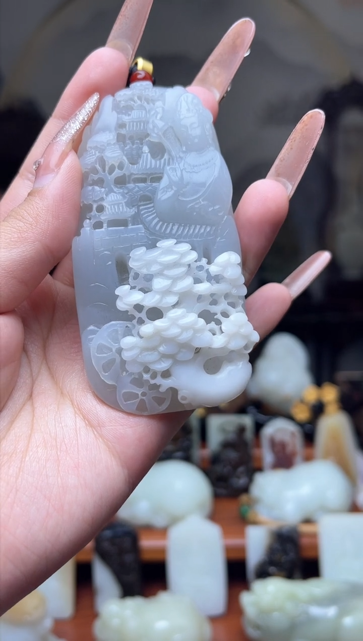 【闪购商品】和田玉吊坠未镶嵌115