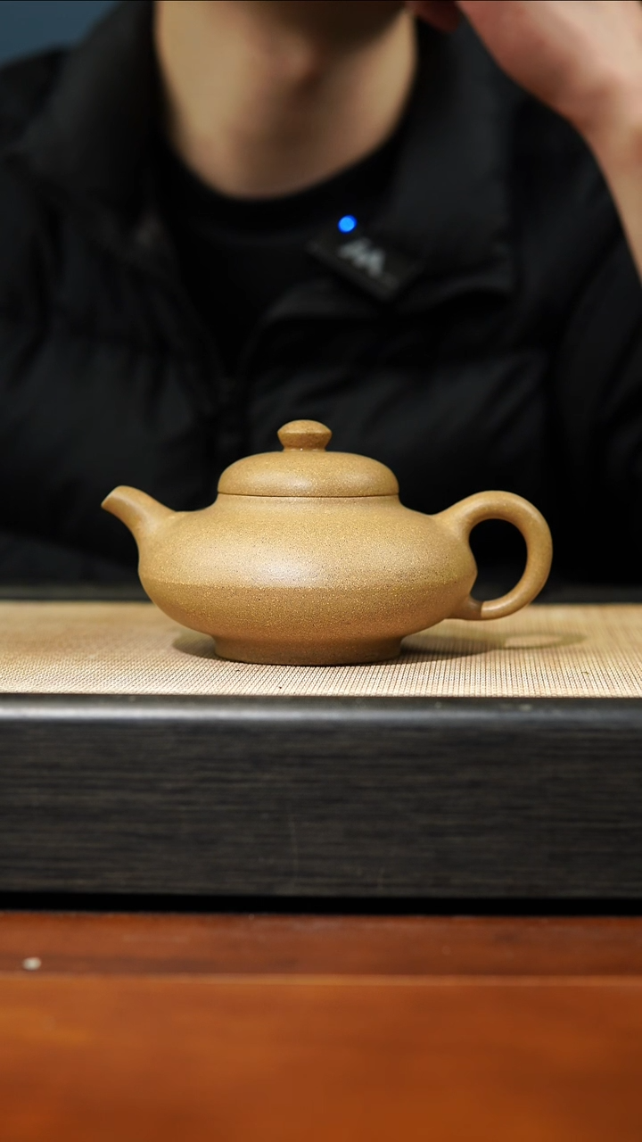 【闪购商品】紫砂茶壶黄金段曼生合欢，220cc