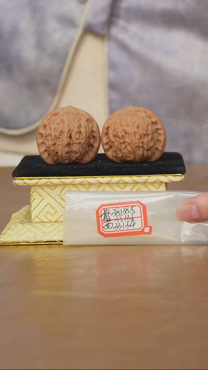 把件文玩核桃非嫁接将军帽