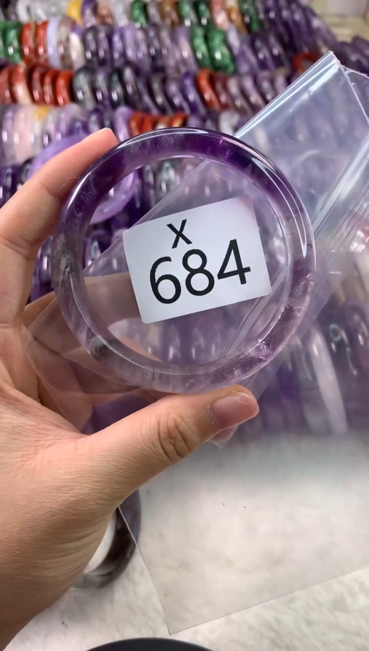 【闪购商品】水晶水晶手镯X未镶嵌684-61