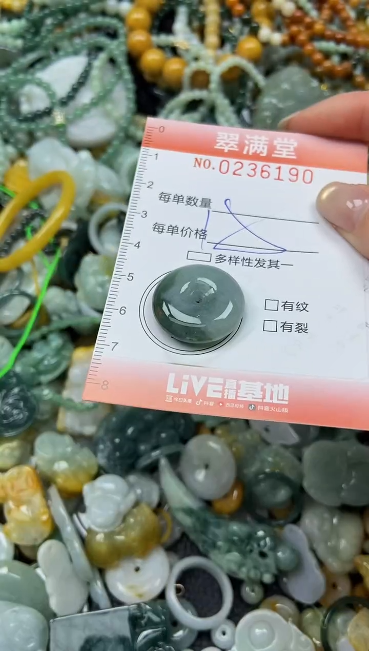 未镶嵌挂件翡翠闪购0236190