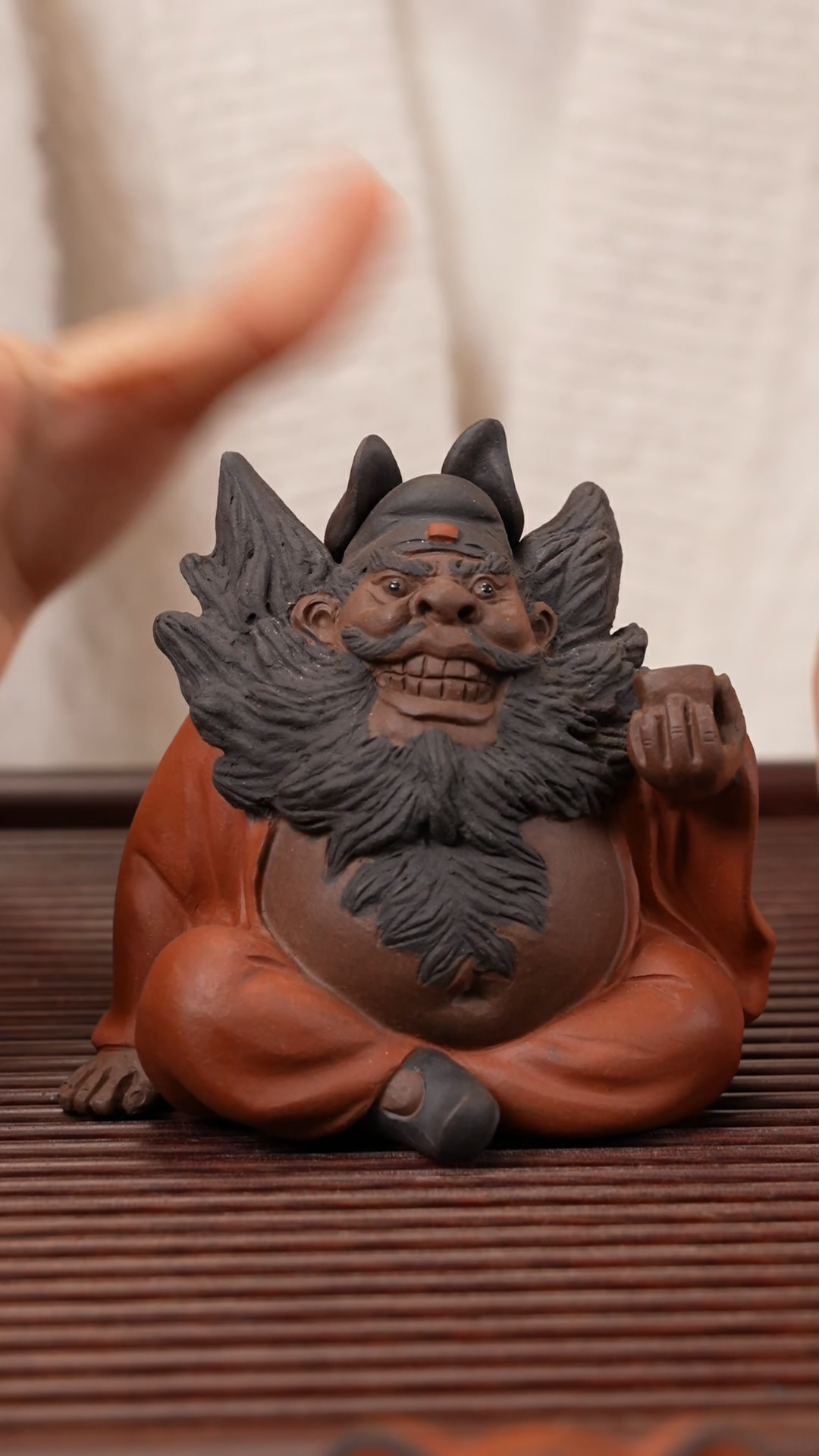 【闪购商品】紫砂茶宠饮茶钟馗