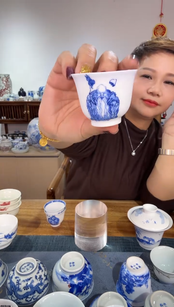 景德镇陶瓷手会茶器