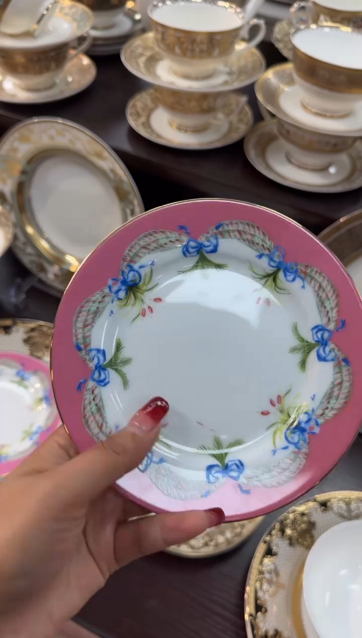 【闪购商品】瓷片6寸骨碟5个微瑕    福利价