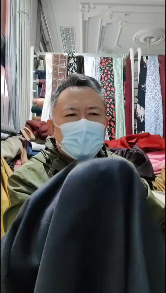 奶咖啡格子双色双面布料