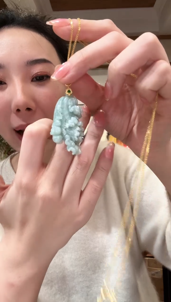 【闪购商品】翡翠颈饰未镶嵌国风