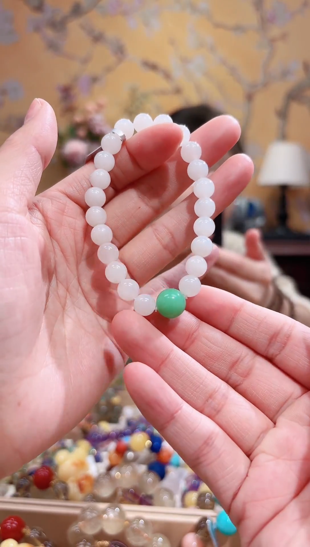 未镶嵌手链和田玉设计款