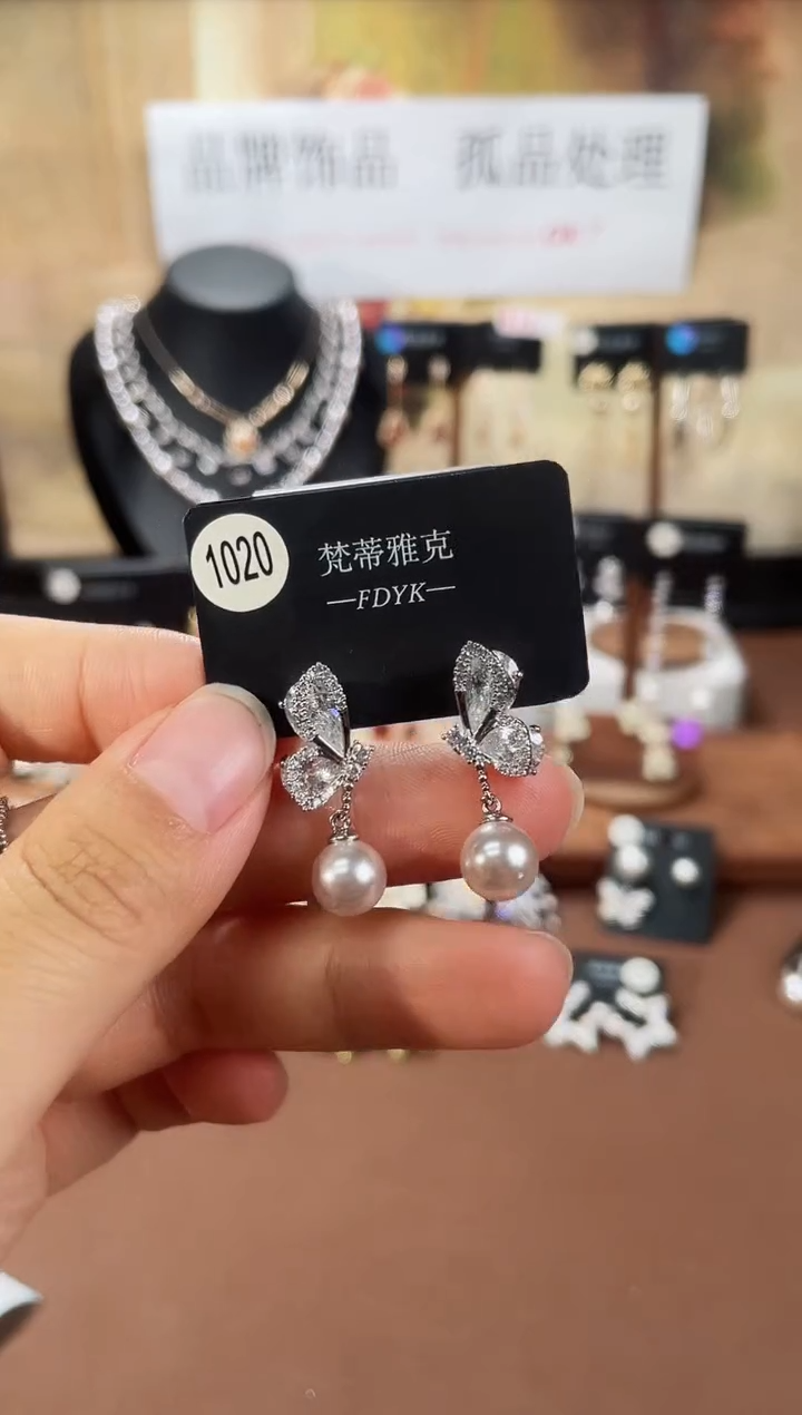 合金925银锆石梵1020