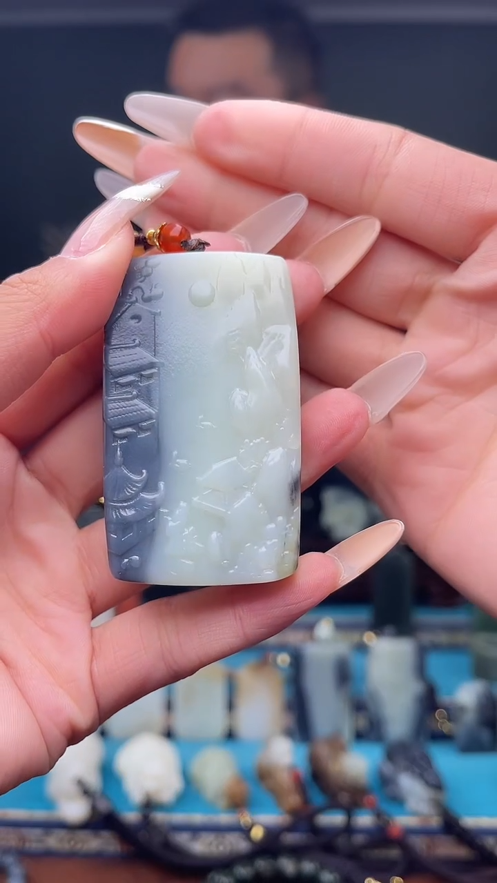 未镶嵌和田玉挂件1