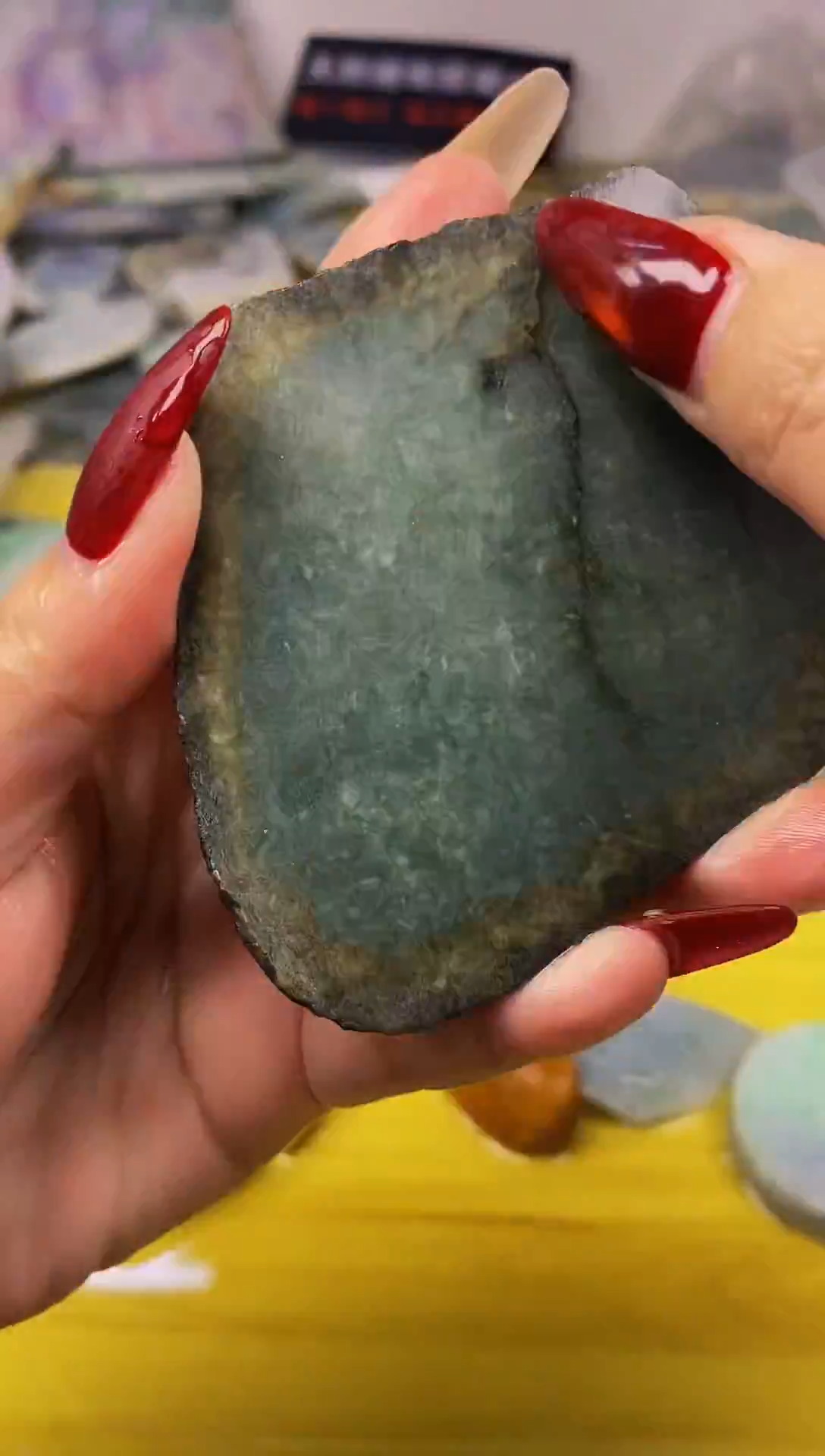 散珠翡翠天然缅甸翡翠A货038