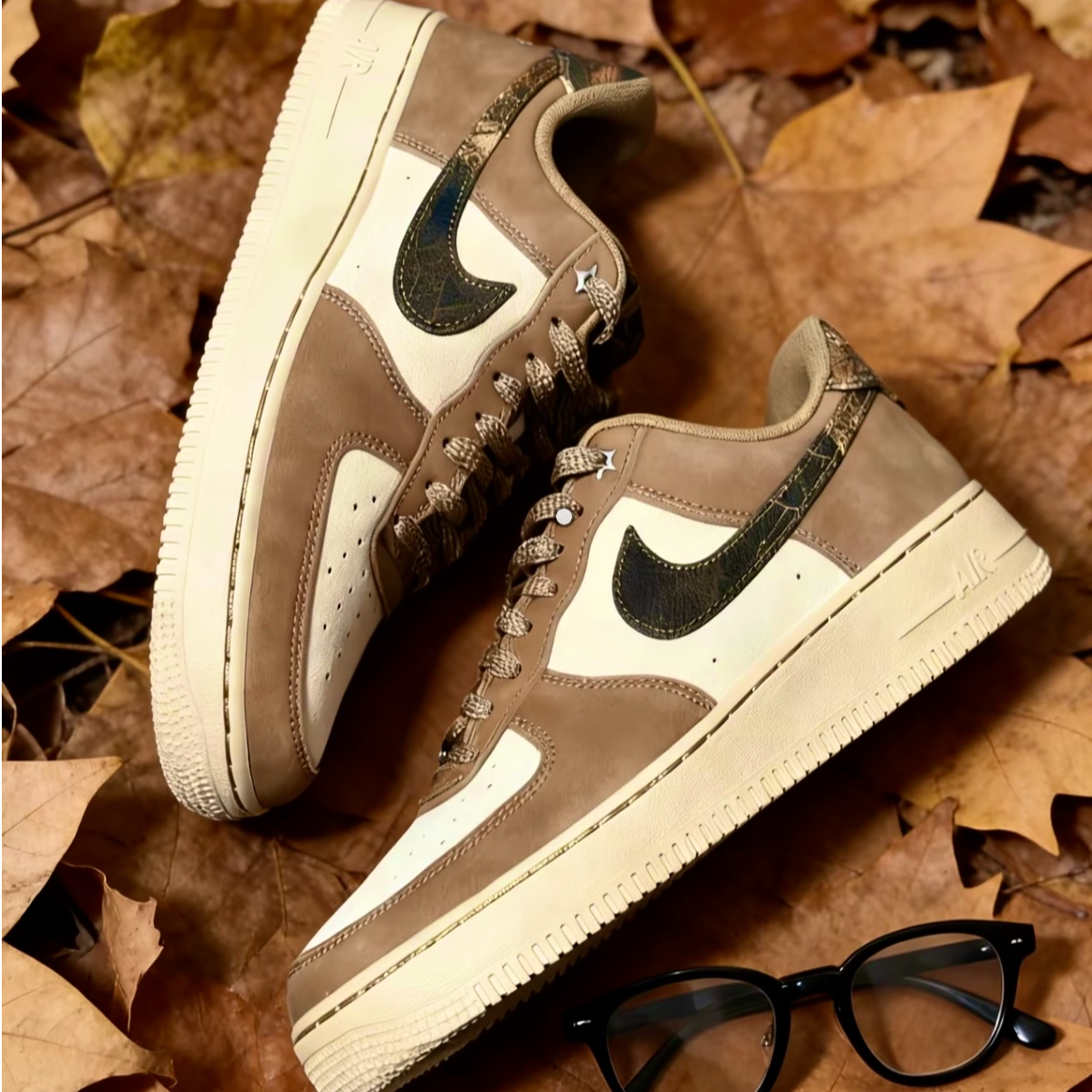 【门店同款】耐克男子空军一号秋冬新款AF1运动休闲板鞋 IO9803200