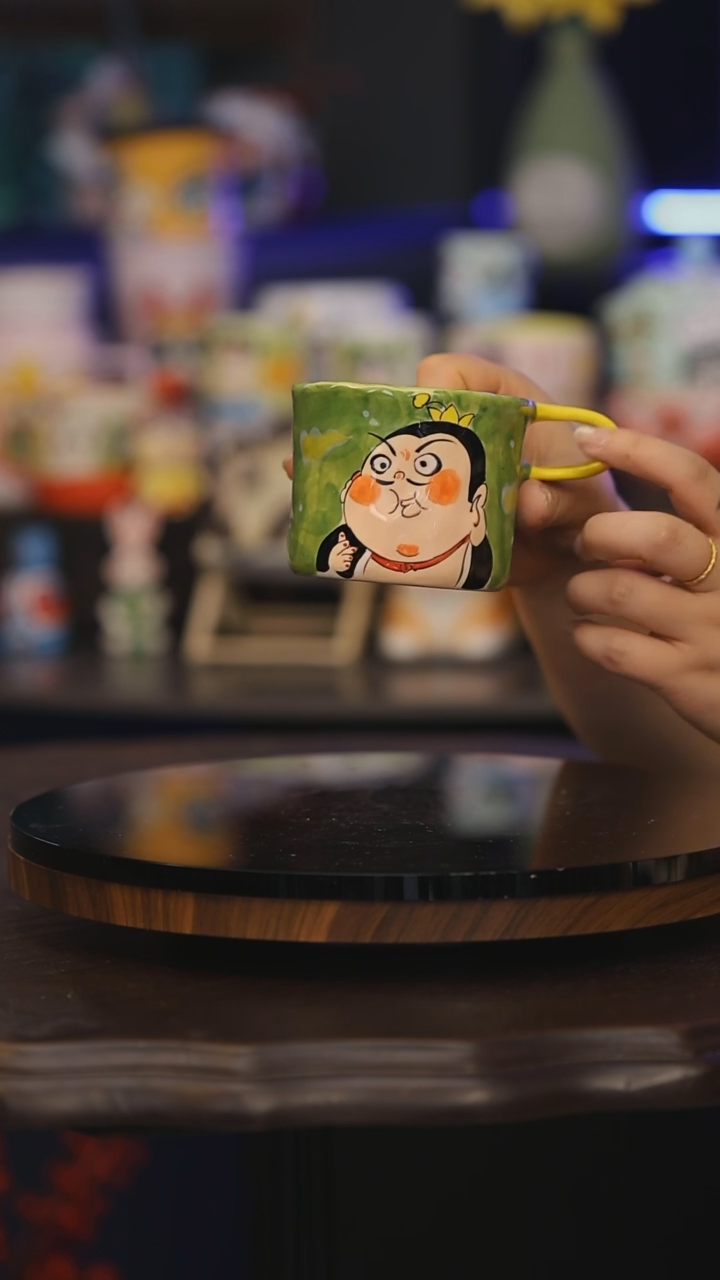 【闪购商品】摆件景德镇釉下彩绘设计师款式陶瓷