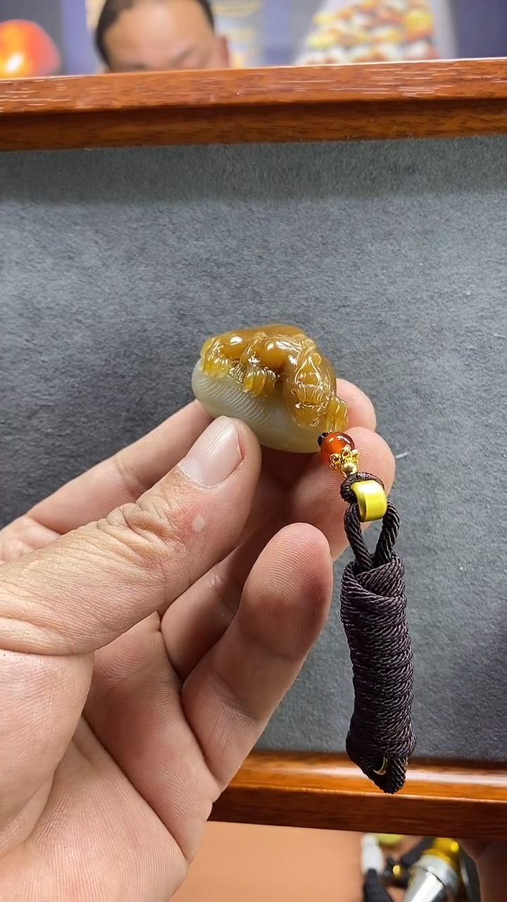 【闪购商品】和田玉（糖玉）颈饰未镶嵌精品和田玉貔貅