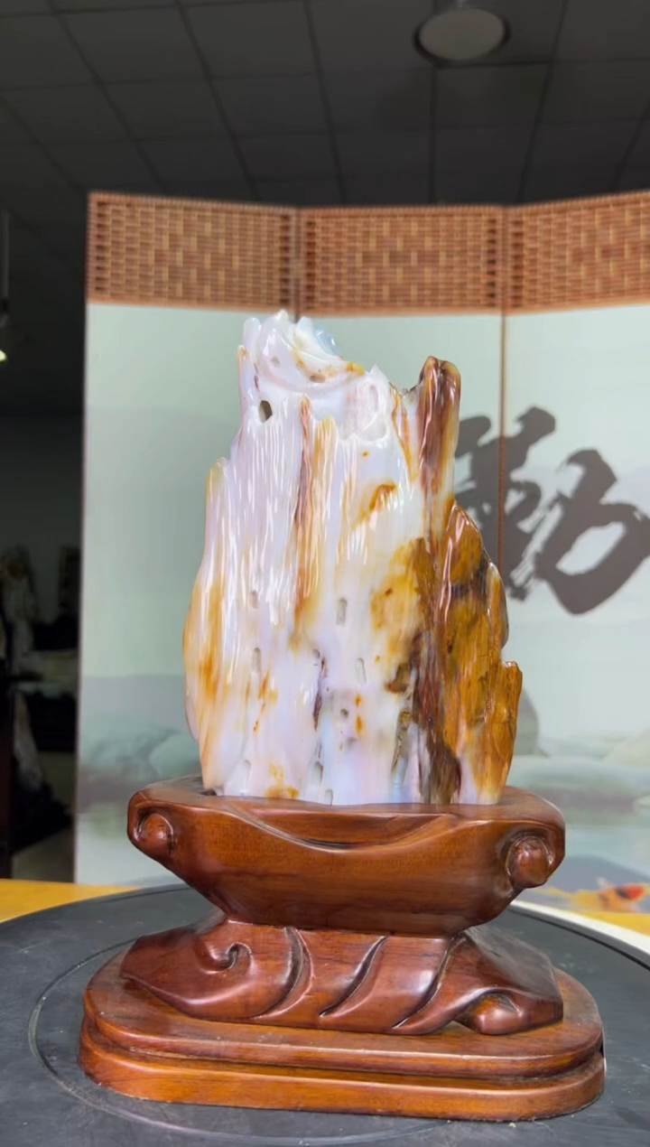 未镶嵌珠宝奇石硅化玉2