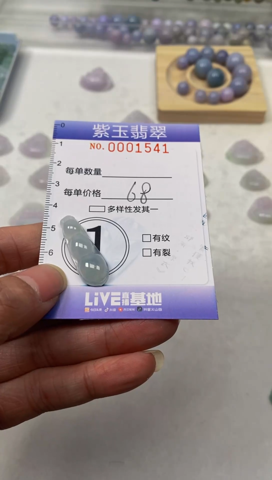 【闪购商品】翡翠颈饰未镶嵌挂件