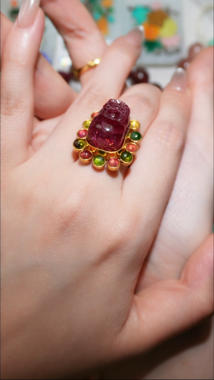 树脂微*戒指戒指